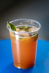 iced mint tea