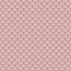 Tail seamless mermaid background with a pattern of fish scales © Tanita