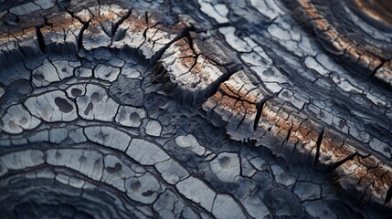 Microscopic view of rock and stone texture. Background wallpaper design. Ai Generative