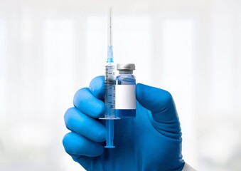 vaccine in a vial, treatment of infection prevention - 773184929