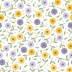 Seamless Pattern Digital Paper Vector Illustration