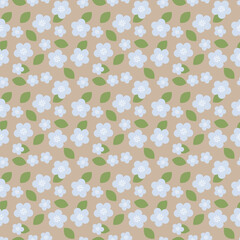 Seamless Pattern Digital Paper Vector Illustration