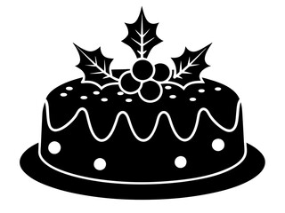 piece of cake with cherries