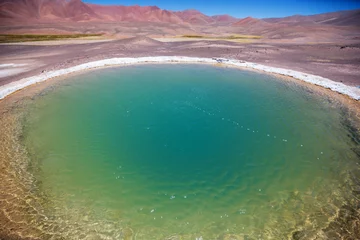 Gordijnen Crater lake © Galyna Andrushko