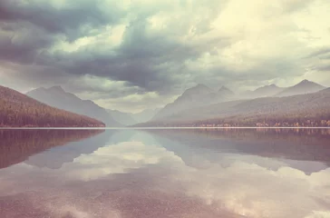 Sierkussen Bowman lake © Galyna Andrushko