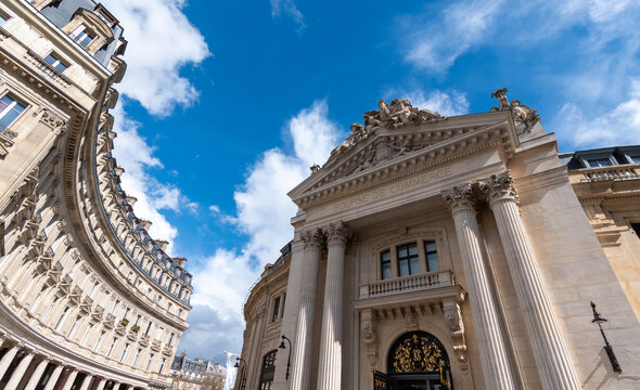 La Bourse du commerce &agrave; Paris, France