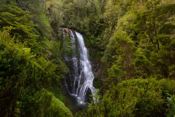Tuinposter Waterfall in Chile © Galyna Andrushko