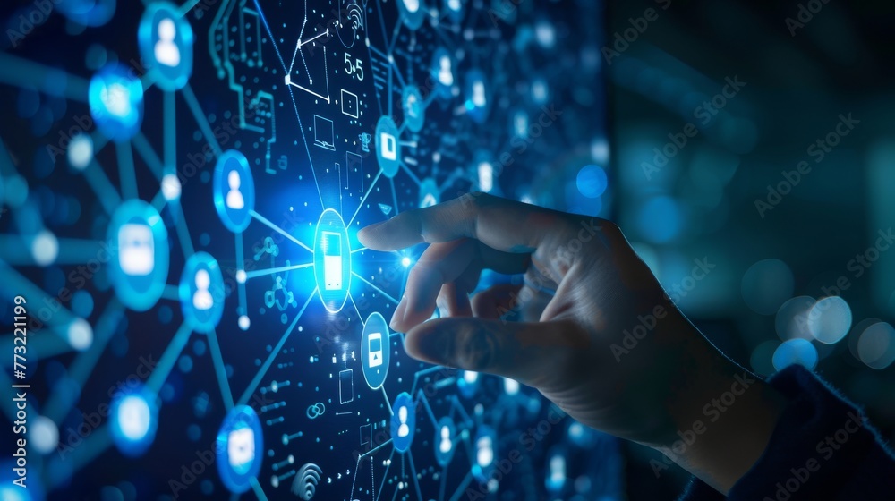 Poster telecommunication and wireless mobile internet technology with five-gigabit lte connectivity for glo