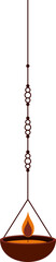 Hanging Diwali Lamp Decoration 