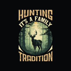 Hunting t shirt design best qaulityful t shirt design vector, hunter man t shirt design 