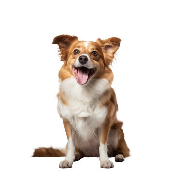 Happy  Dog Smiling Close-up png