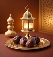Obraz premium Eid al-Fitr dates celebration, 