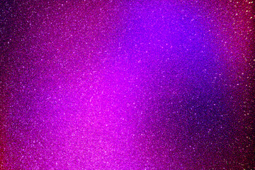 Black dark blue purple violet lilac magenta orchid red pink rose orange peach abstract geometric background. Noise grain.  Bright light spots. Flash ray glow metallic neon effect. Design Template