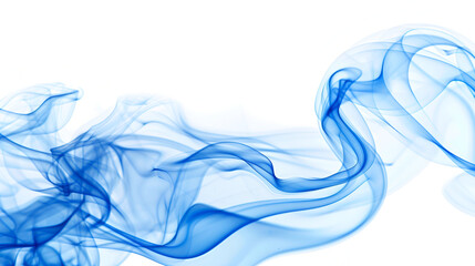 Texture smoke on a white background , Abstract background of flowing ink in water on a white background,Ink in water close up
