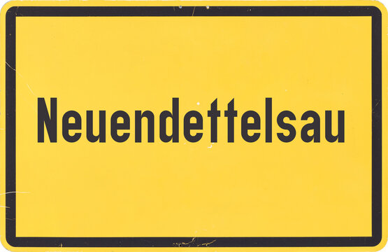 Ortsschild Neuendettelsau