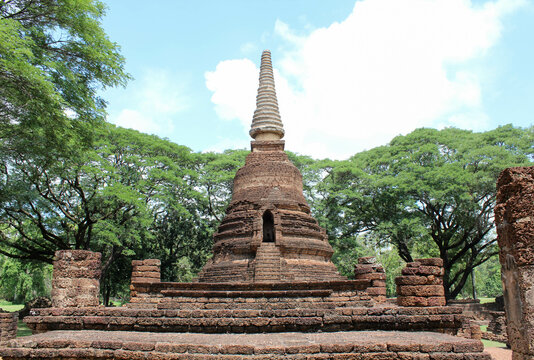 Wat Nang Phaya, Si Satchanalai Historical Park, A historical park in Si Satchanalai district, Sukhothai Province, Northern Thailand