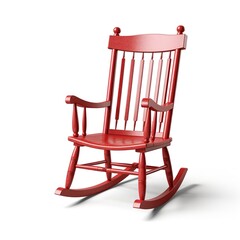 Rocking chair brickred