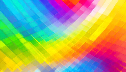 Color spectrum made up of many rectangular fields