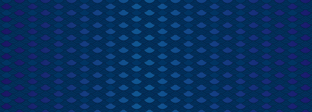 Pattern chinese seamless oriental vintage china in asia blue  background.