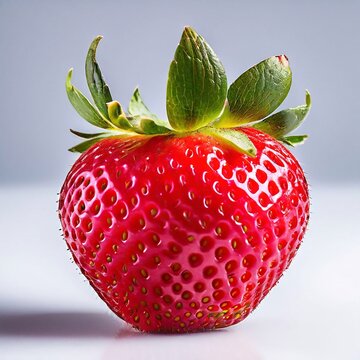 strawberry isolated on white background