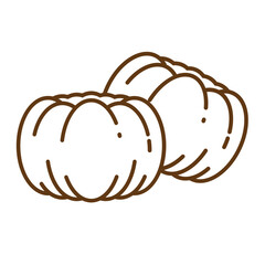 Old Beijing snacks colored icon pack