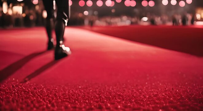 Person on the red carpet.