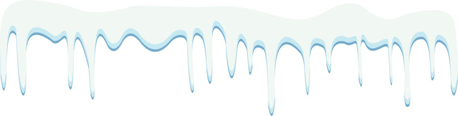 Melting Snow Border