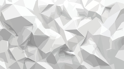 Naklejka na ściany i meble Gray White Polygonal Background Creative Design Templ