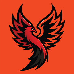 Phoenix design, Phoenix logo vector