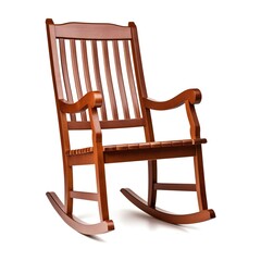 Rocking chair mahogany