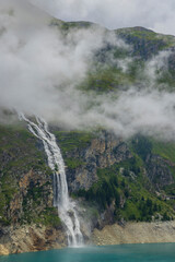 Landscape near Val d'isere and Tignes, Savoy, France