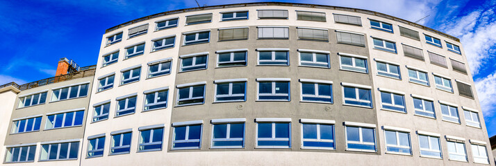 typical windows of an office building - 773270586