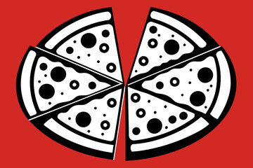 Pizza Slice Illustration 