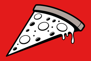 Pizza Slice Illustration 