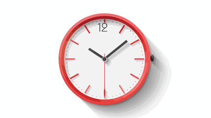 Vector clock icon. Schedule appointment important date