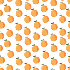 Fruit pattern - apricot