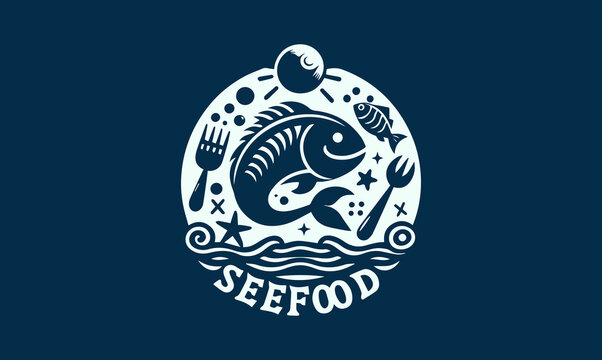 Ocean octopus t-shirt print, vector mockup. Marine phantom underwater  monster, seafood fishing big catch. Marine fishing club emblem, sketch  style Stock Vector Image & Art - Alamy