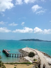 Fototapeta premium pier and sea