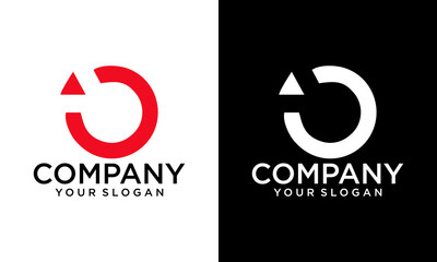 Letter I logo icon design template elements