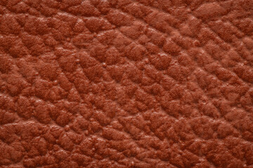 Synthetic leather brown background texture