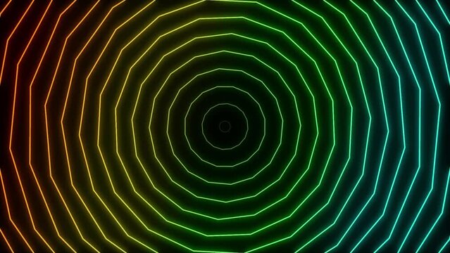 colourful digital background animation in 4k
