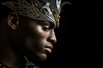 Movie scene stylized picture image made with Generative AI tools amazing circus performance actor trick tent