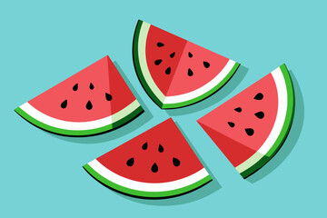 Watermelon Slice Illustration