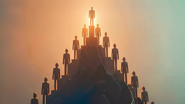 HR Human resources. Business leadership concept. Management and recruitment. Social network. Different person, business, leader, cooperation, opportunity