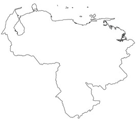 Outline of the map of ????? with regions