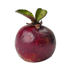 mangosteen isolated on transparent background