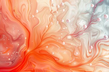 abstract background for June: Pale orange, pearl