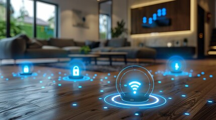 Smart Home Devices automating household tasks for convenience