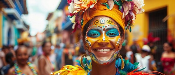 Immersing yourself in cultural festivals - obrazy, fototapety, plakaty