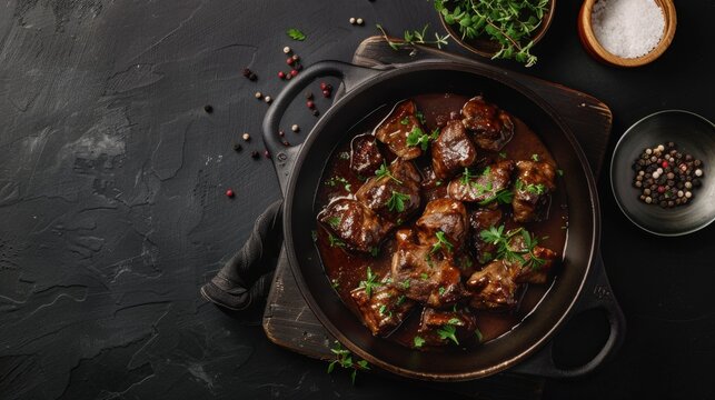 Belgian carbonade Flemish